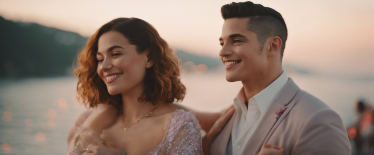 Couple on a beach