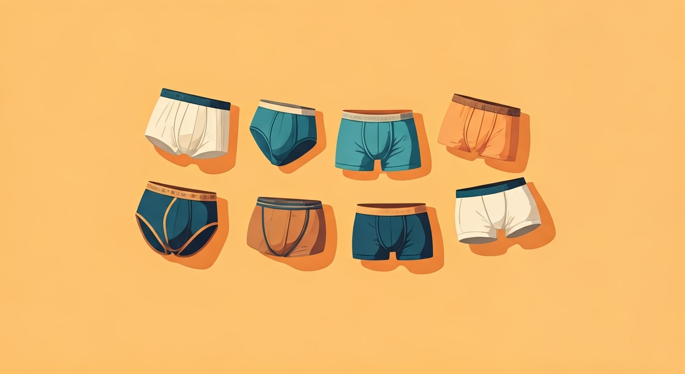various men's underwear types