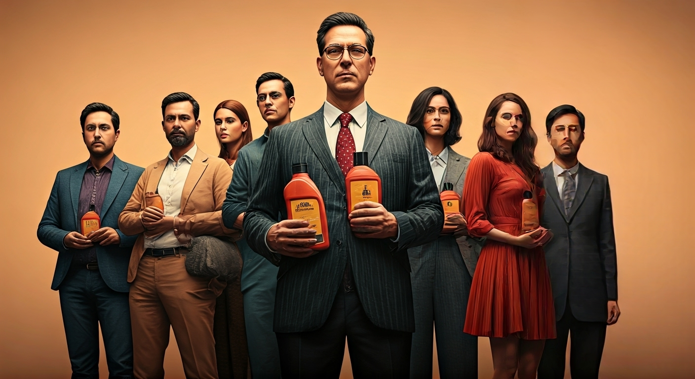 Diverse people with lubricants