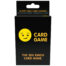 Black card game box featuring a yellow smiling emoji and the title 'Card Game'; reads 'The Sex Emoji Card Game' and '52 dirty emoji cards included.'