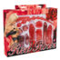 Boxed adult toy set titled 'Red Roses' with red accessories visible through a clear window; cover shows a blonde woman in black lingerie and gloves, conveying a provocative aesthetic.