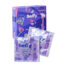 Purple Beffy box with cartoon graphics and two silver sachets labeled Beffy and 'Oral Pleasure Dam' in front.