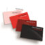 Set of five fanned greeting cards titled 'Fifty Nights of Naughtiness' in white, pink, red, burgundy, and black on a white background.