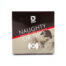 Box for the game Naughty or Nice featuring a couple kissing, with a red diagonal stripe, halo/wings logo, and the title NAUGHTY OR NICE.