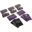 Purple-backed card game set titled 'You Dominate Me' with instruction and action cards spread on a white surface.