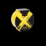 Orange-yellow roll of Xtreme bondage tape in black packaging with bold yellow X design and product name on front